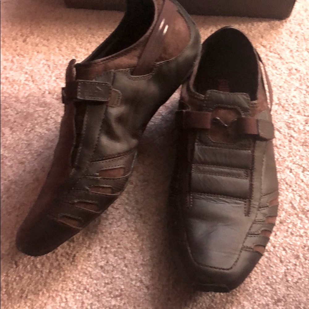 Puma Men’s Vedan V Coffee Golden Poppy Shoes